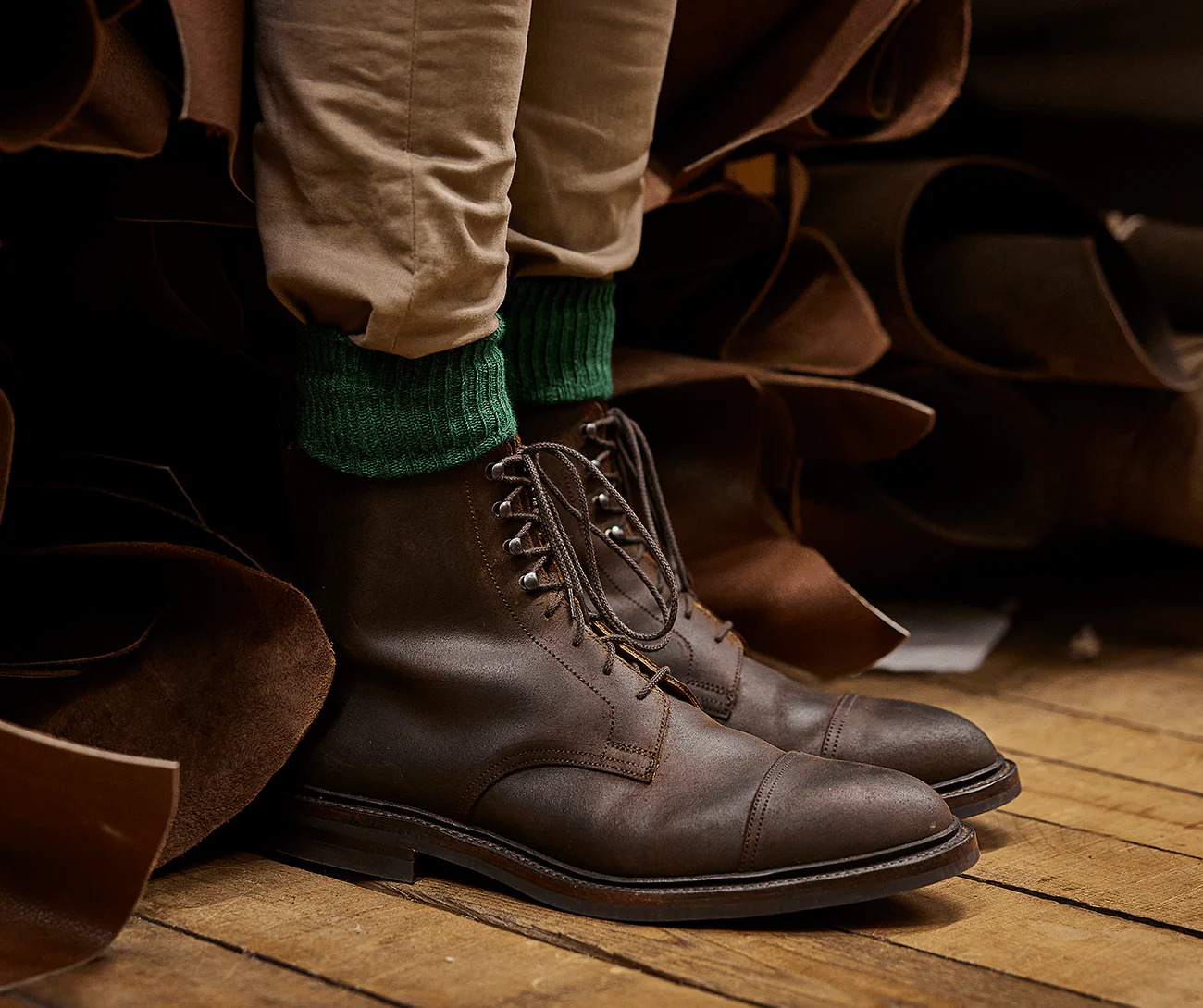 Boot Socks - 4 Pair Gift Box - Kew Collection - Image 3