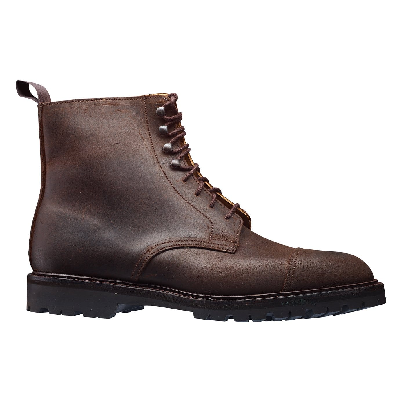 Coniston Dark Brown Rough-Out Suede (Cleated Sole) - Image 3