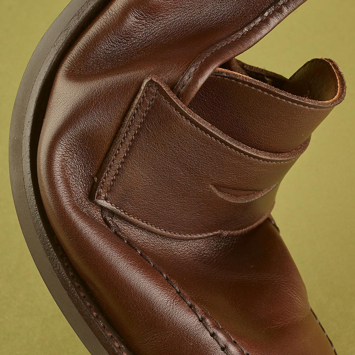 Harvard 2 Dark Brown Milled Calf - Image 6
