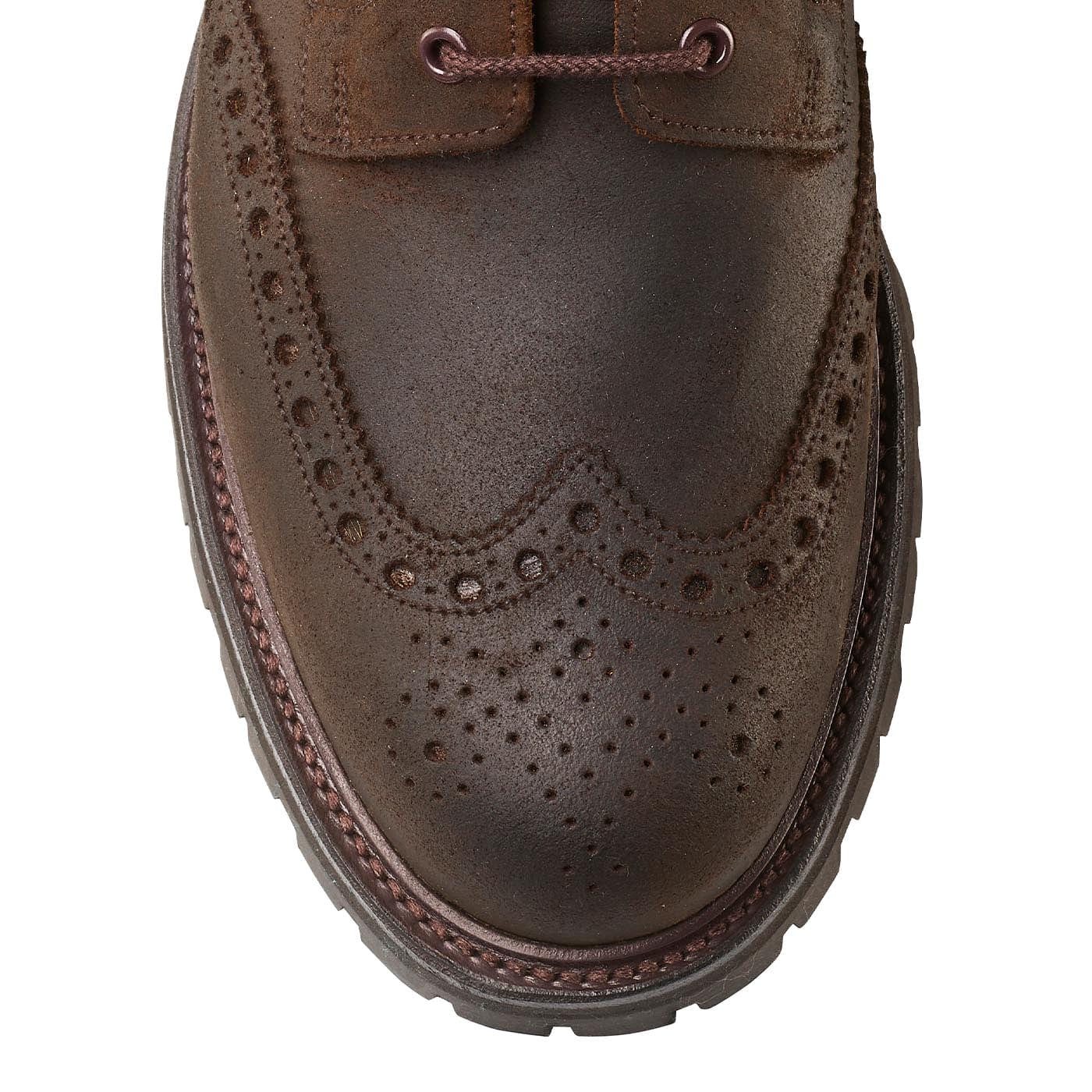 Islay Dark Brown Rough-Out Suede - Image 4