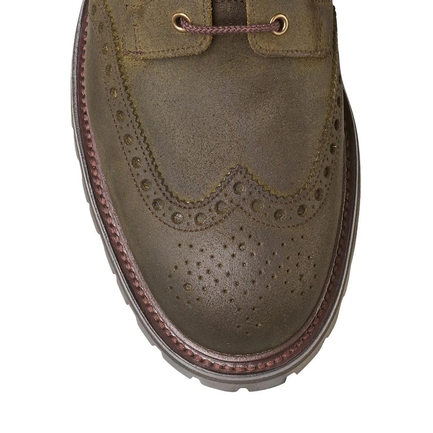 Islay Green Rough-Out Suede - Image 4