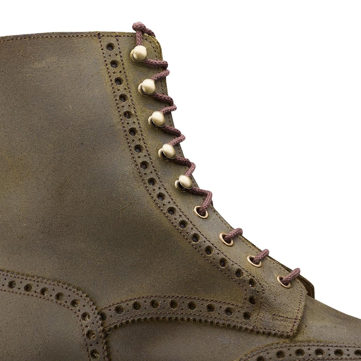 Islay Green Rough-Out Suede - Image 5