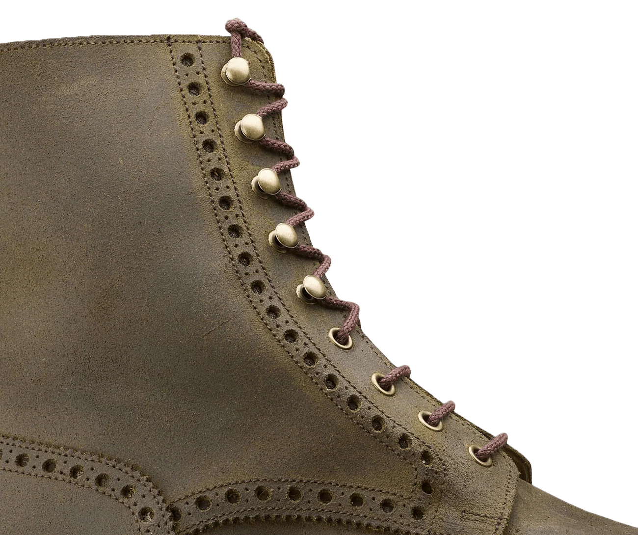 Islay Green Rough-Out Suede - Image 7