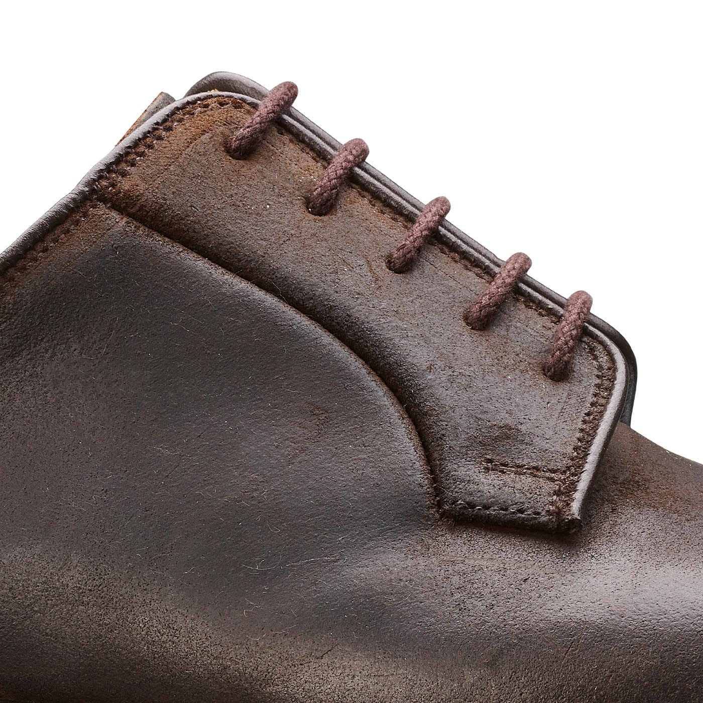 Lanark 3 Dark Brown Rough-Out Suede - Image 5