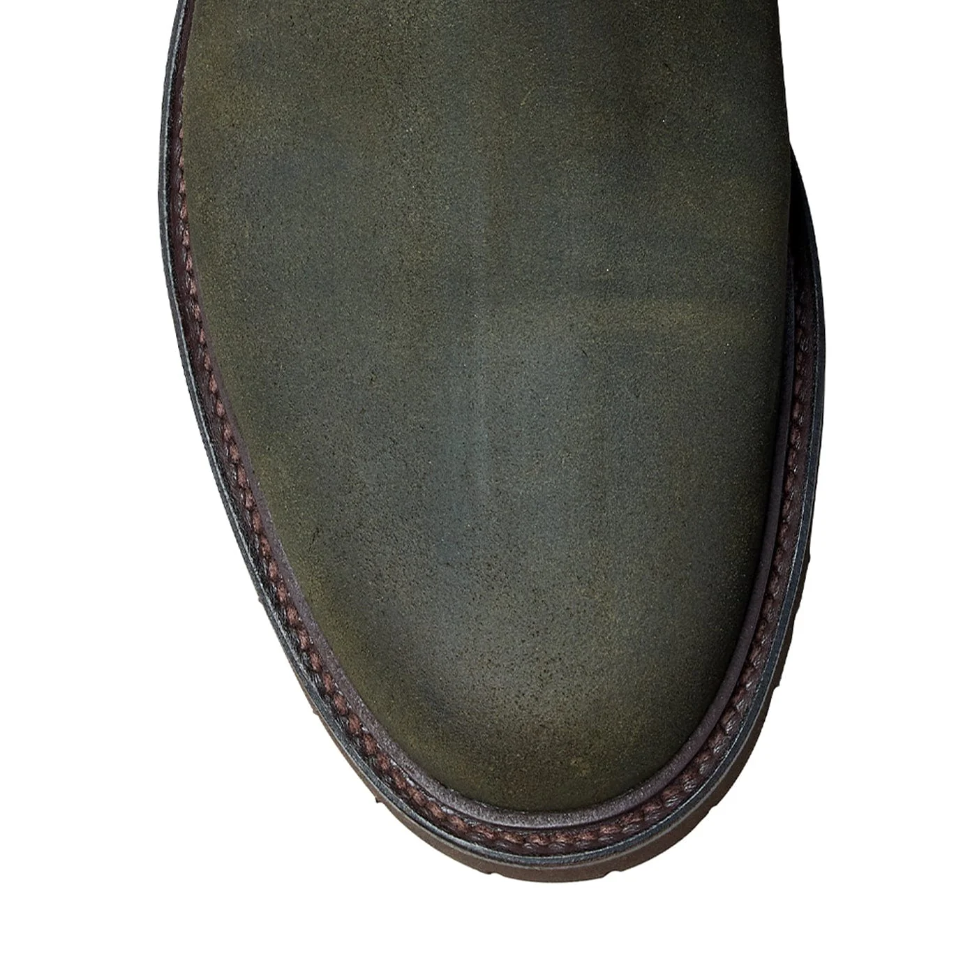 Margie 2 Green Rough-Out Suede - Image 4