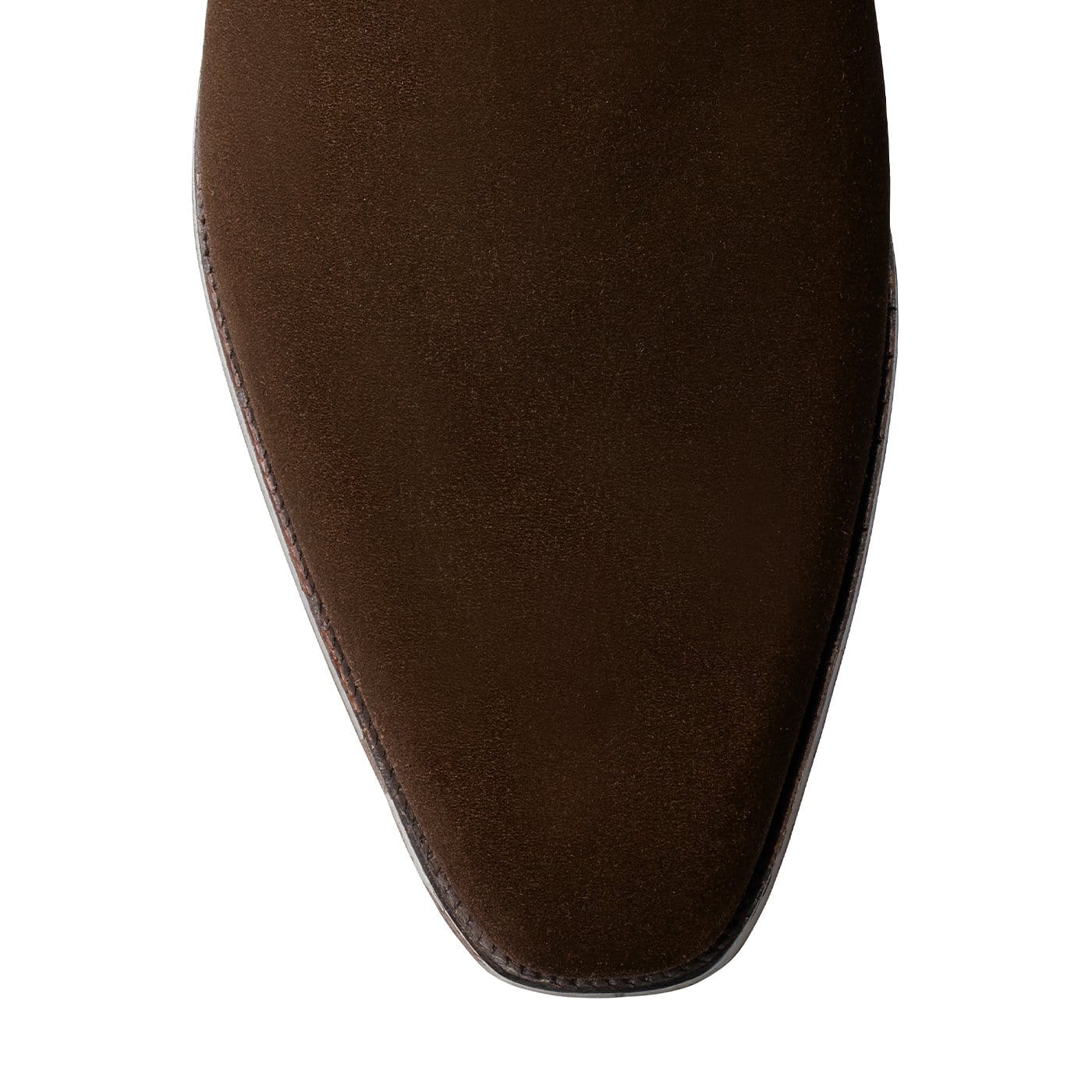 Monkton Dark Brown Calf Suede - Image 4