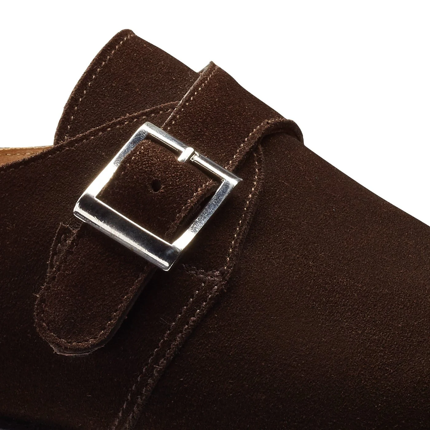Monkton Dark Brown Calf Suede - Image 5
