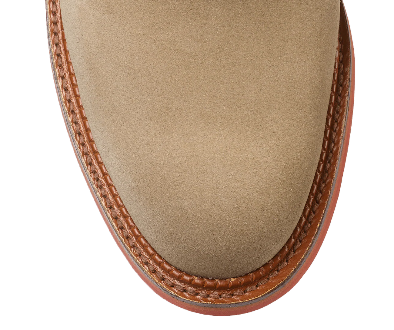 Penn Khaki Suede & Dark Brown Wax Calf - Image 6