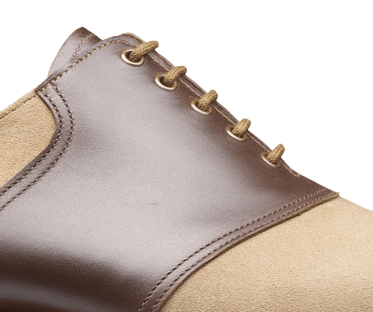 Penn Khaki Suede & Dark Brown Wax Calf - Image 7