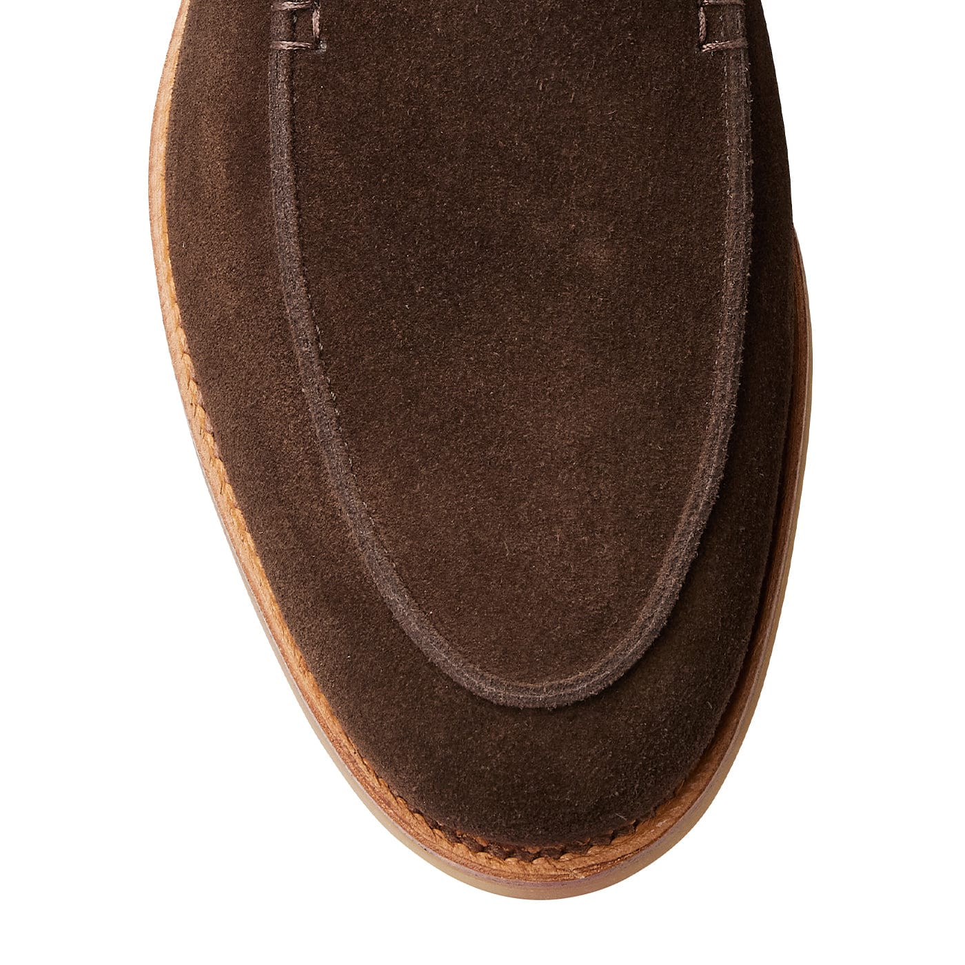 Salcombe 2 Dark Brown Suede - Image 4