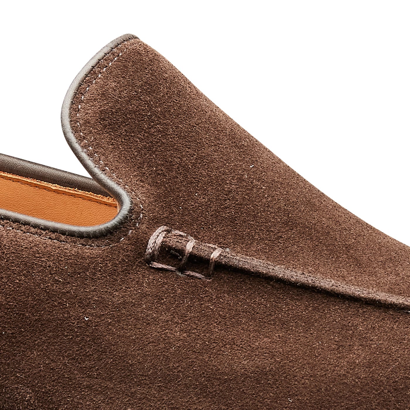 Salcombe 2 Dark Brown Suede - Image 5
