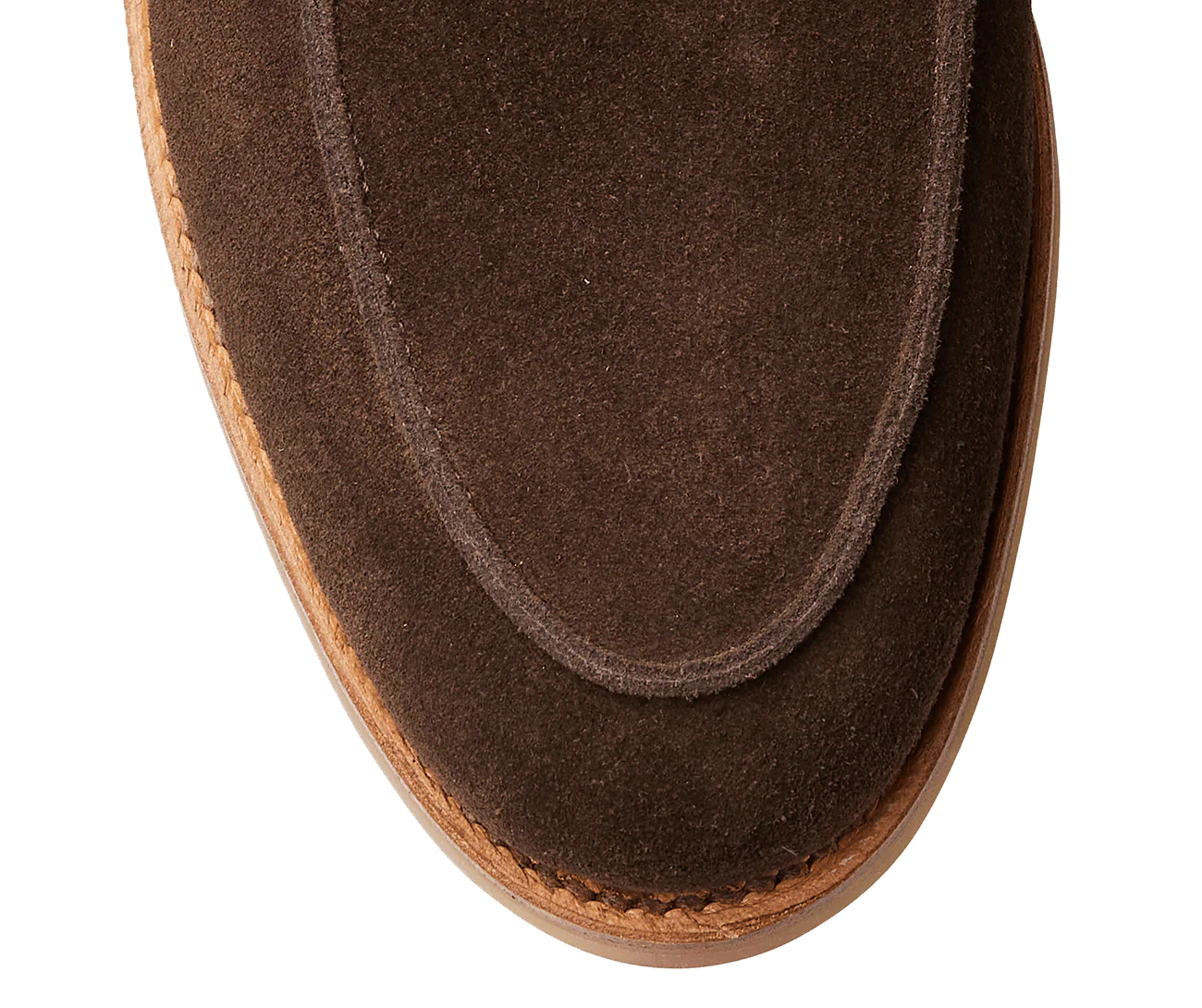 Salcombe 2 Dark Brown Suede - Image 6