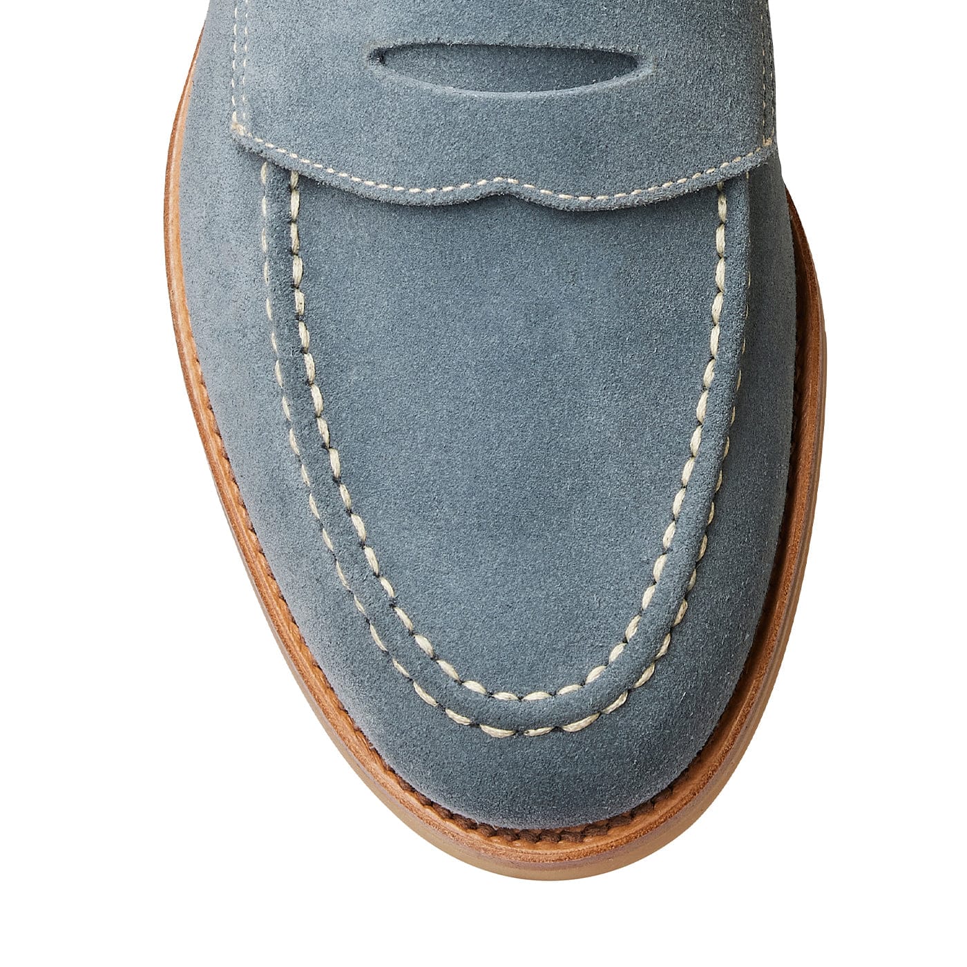 Sorrento Pastel Blue Suede - Image 4