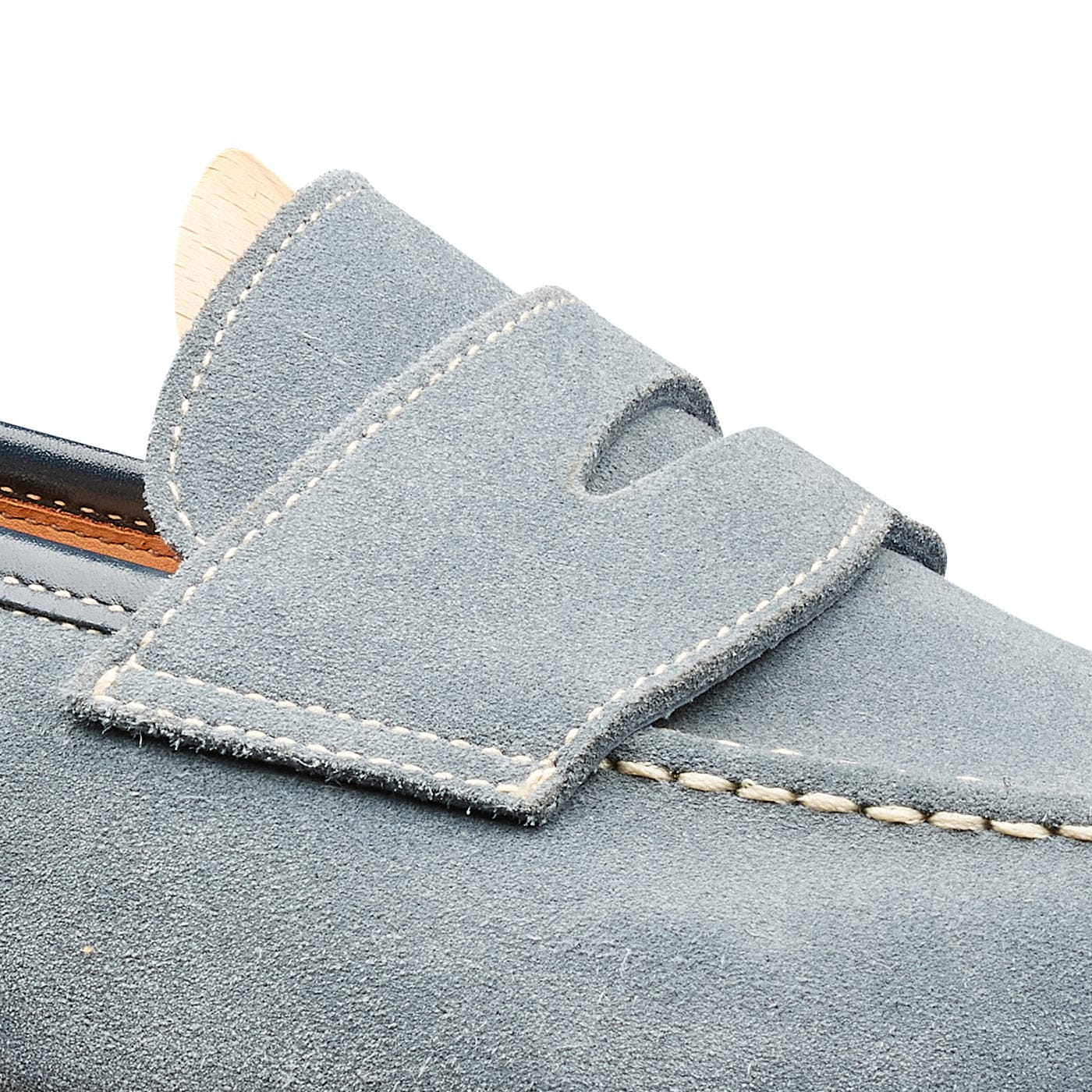 Sorrento Pastel Blue Suede - Image 5